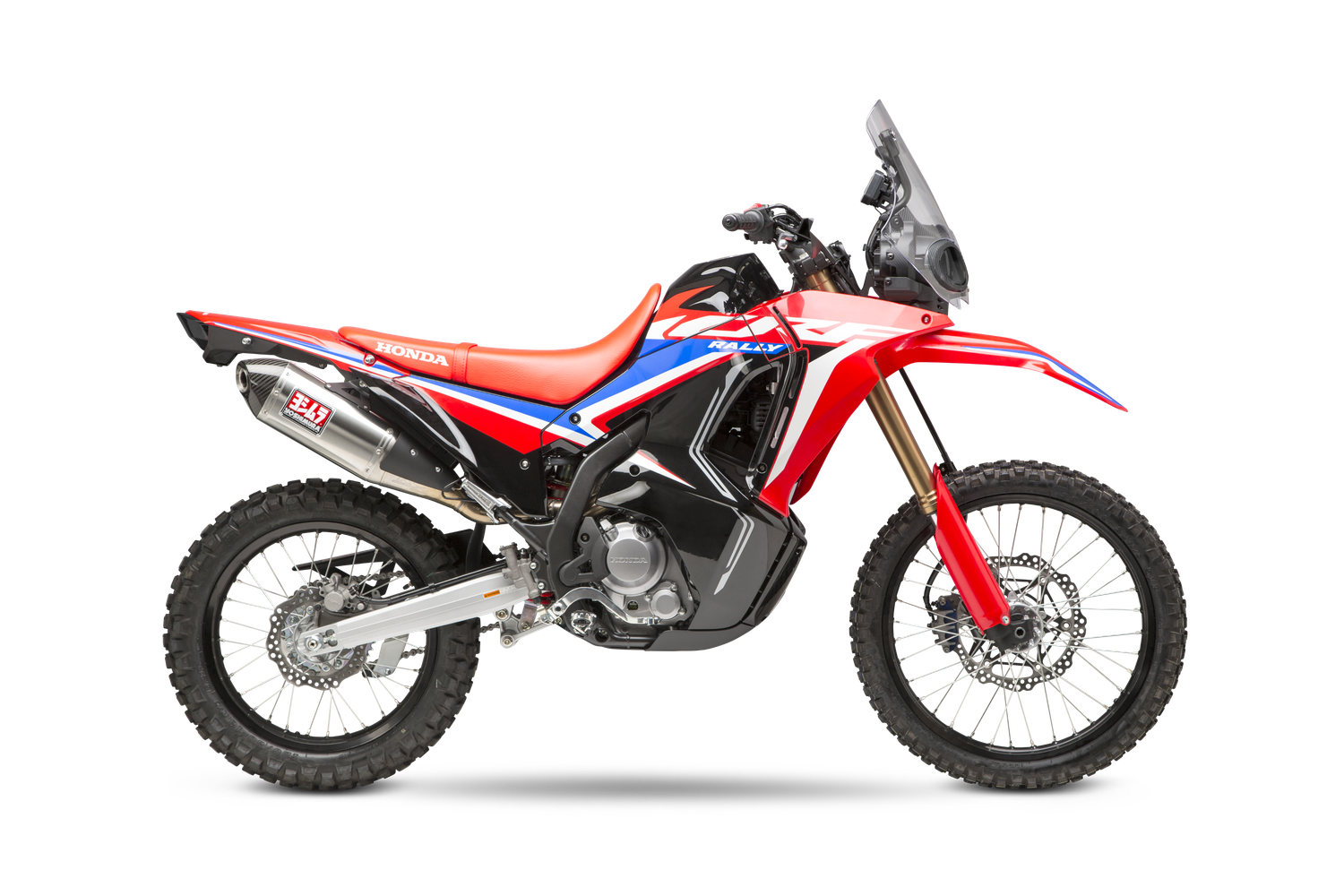 CRF300L/RALLY 21-23 RACE RS-4 STAINLESS FULL EXHAUST, W/ STAINLESS MUFFLER