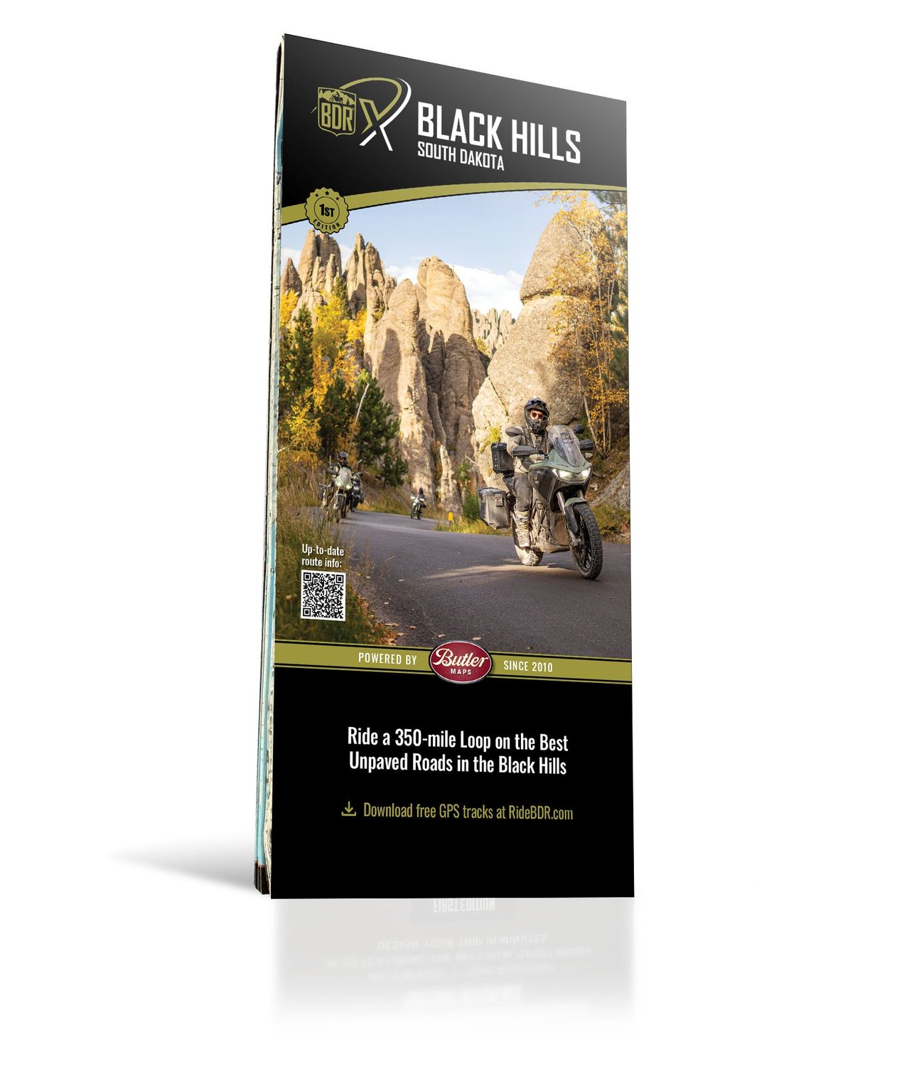Black Hills, South Dakota - BDR-X Map