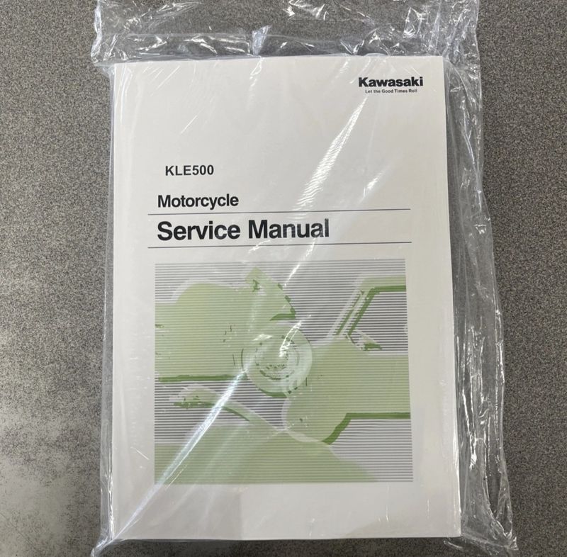 けいページ 2026+ Kawasaki KLE500 Factory Service Manual 99832-0201-04