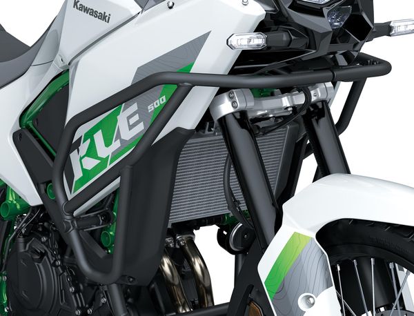 Kawasaki KLE500/SE Engine Guard - Crash Bars Black