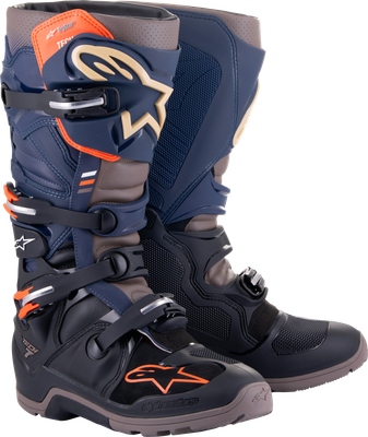 Tech 7 Enduro Drystar Black/dark Gry/gold 13