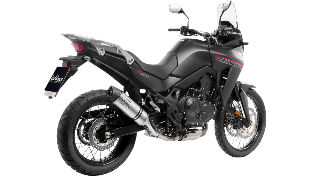 Leo Vince LV One Slip-On Muffler - Stainless Steel - Honda XL750 Transalp '23-'26 14440EU