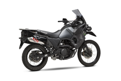 Yoshimura KLR650 2022-up Race RS-2 Stainless Slip-On Exhaust
