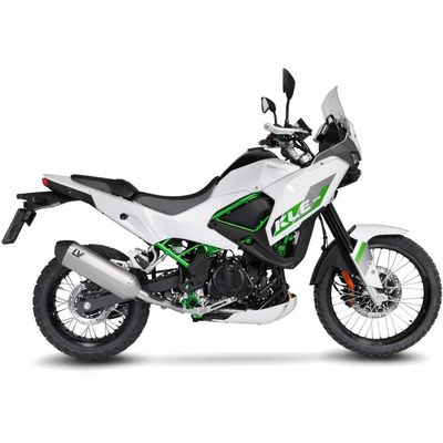 LeoVince LV-14 Slip-On Exhaust — Kawasaki KLE 500 (2026)