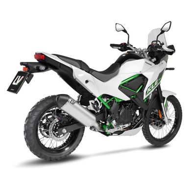 LeoVince LV-14 Slip-On Exhaust — Kawasaki KLE 500 (2026)