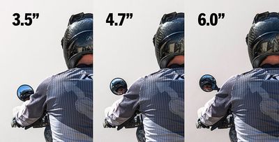 Doubletake Dual Sport Mirror Kit — 3.5" Arm (Pair)