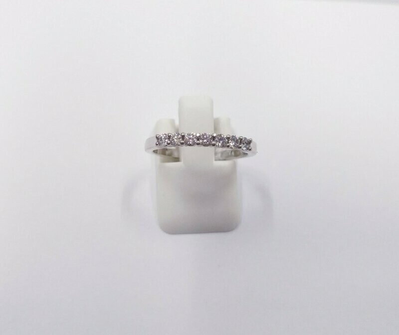 Anillo oro 18 k diamantes naturales