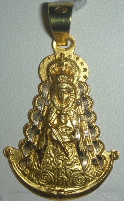 Medalla Rocio silueta
