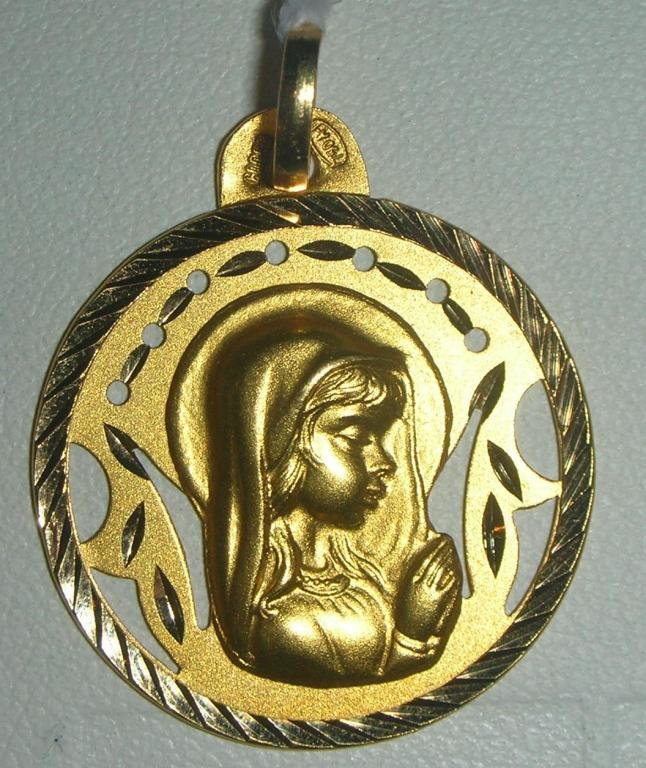 Virgen niña calada