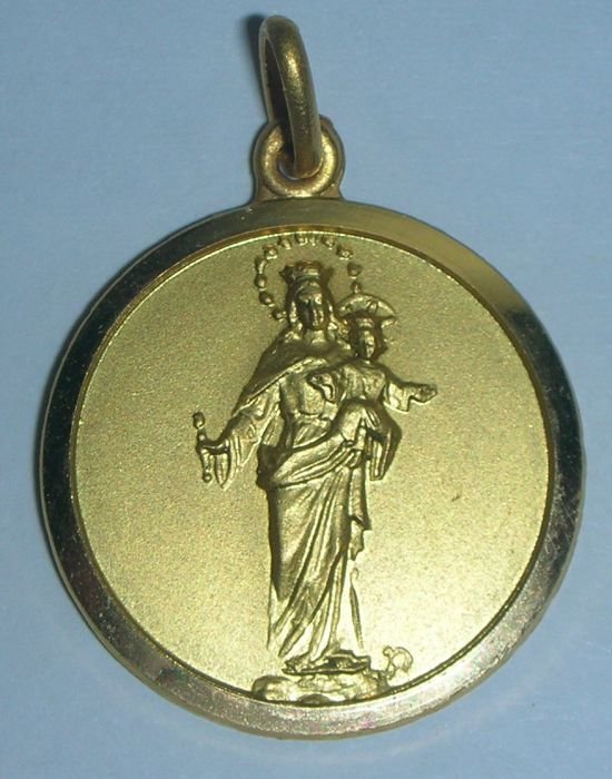 MEDALLA DE MARIA AUXILIADORA