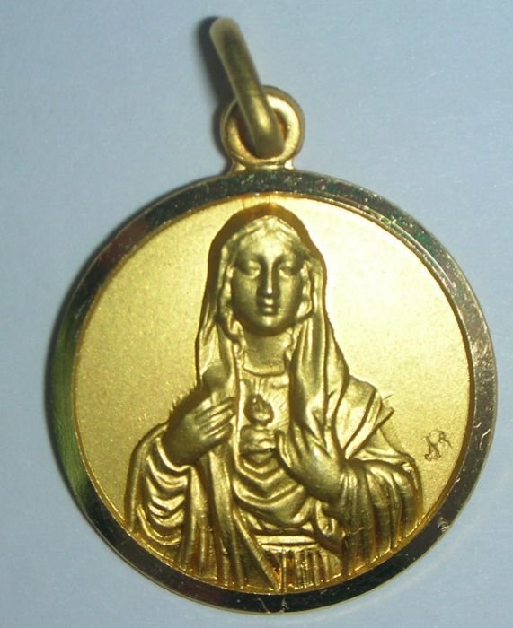 MEDALLA DEL SAGRADO CORAZON DE MARIA