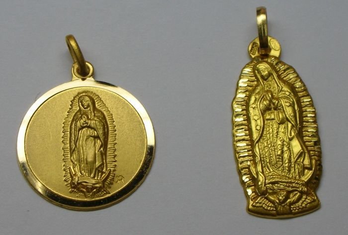 MEDALLA DE LA VIRGEN DE GUADALUPE (Mexico)