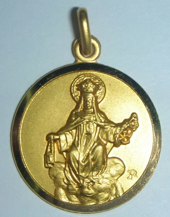 MEDALLA DE LA VIRGEN DE LA MERCED