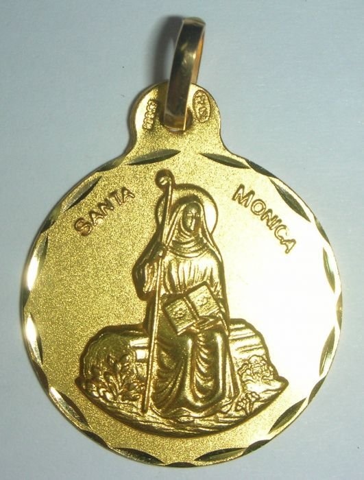 MEDALLA DE SANTA MONICA