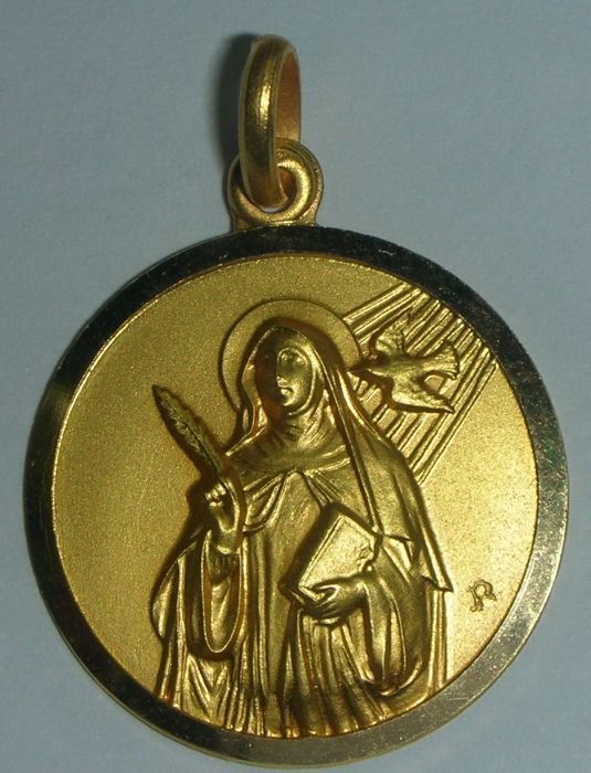 MEDALLA DE SANTA TERESA DE JESUS
