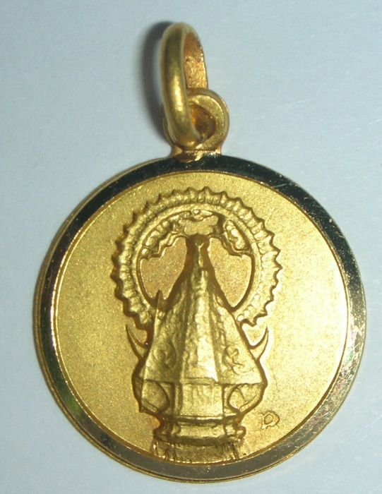 MEDALLA DE LA VIRGEN DEL PADRO