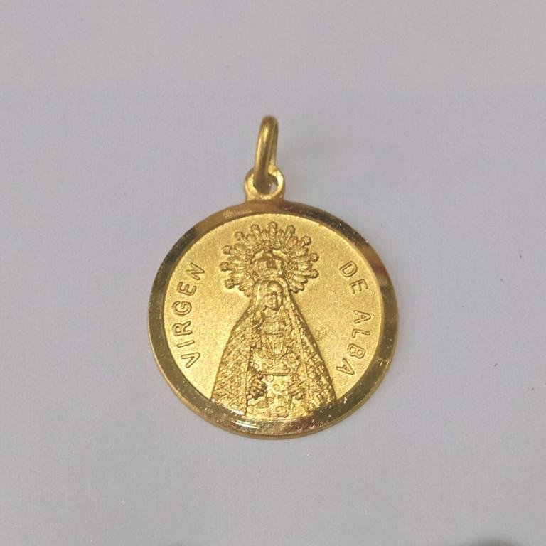 MEDALLA DE LA VIRGEN DE ALBA