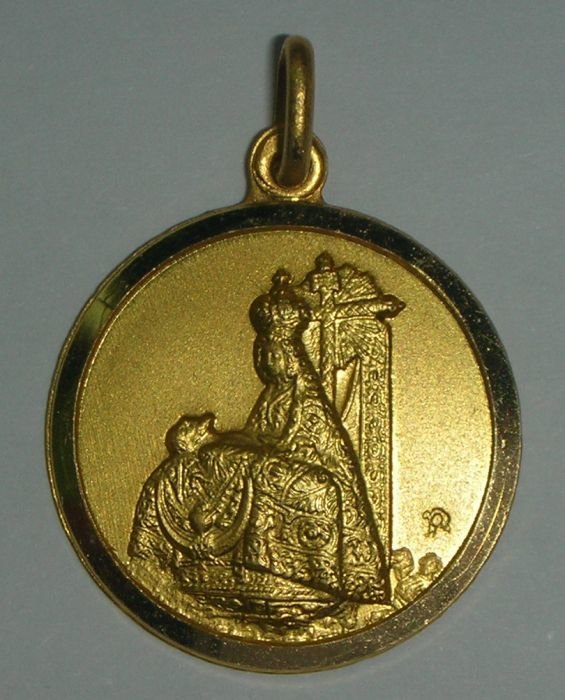 MEDALLA DE LA VIRGEN DE LAS ANGUSTIAS