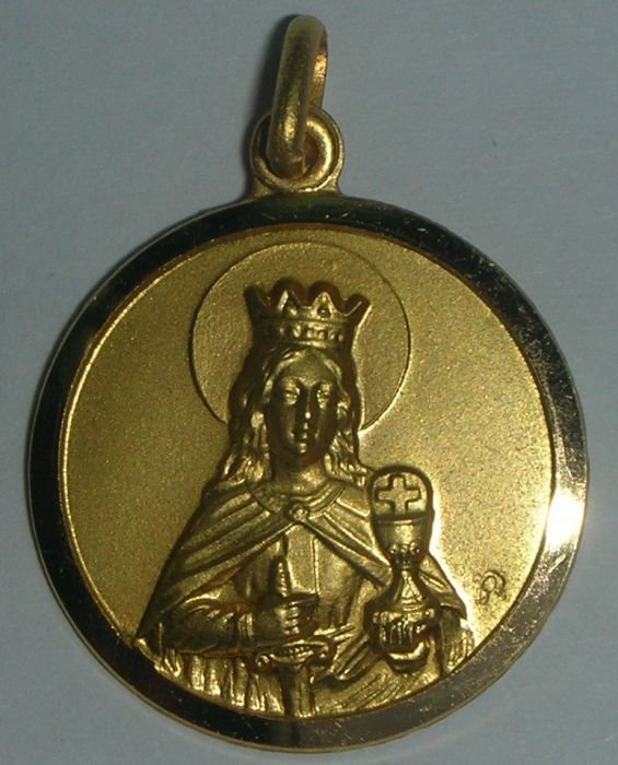 MEDALLA DE SANTA BARBARA (BUSTO)