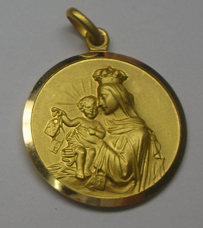 MEDALLA DE LA VIRGEN DEL CARMEN