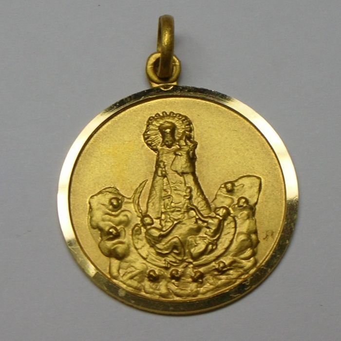 MEDALLA DE LA VIRGEN DE LOS DESAMPARADOS