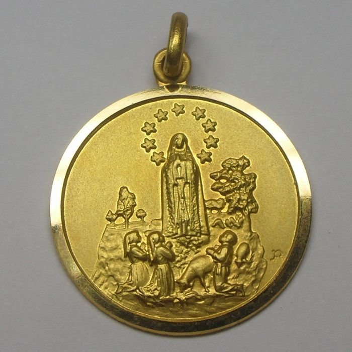 MEDALLA DE LA VIRGEN DE FATIMA