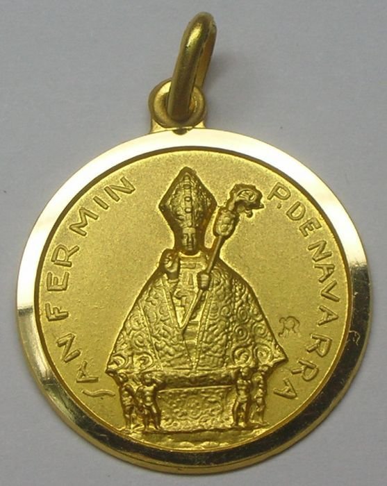 MEDALLA DE SAN FERMIN