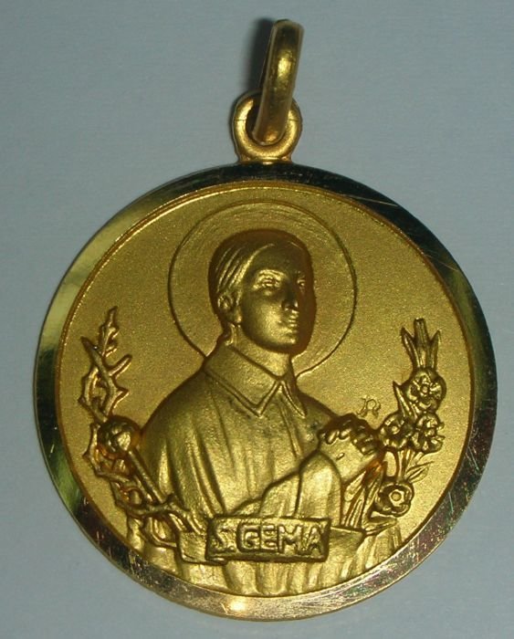 MEDALLA DE SANTA GEMA