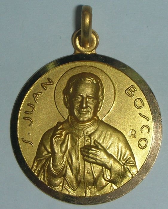 MEDALLA DE SAN JUAN BOSCO