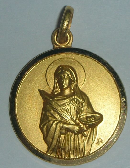 MEDALLA DE SANTA LUCIA