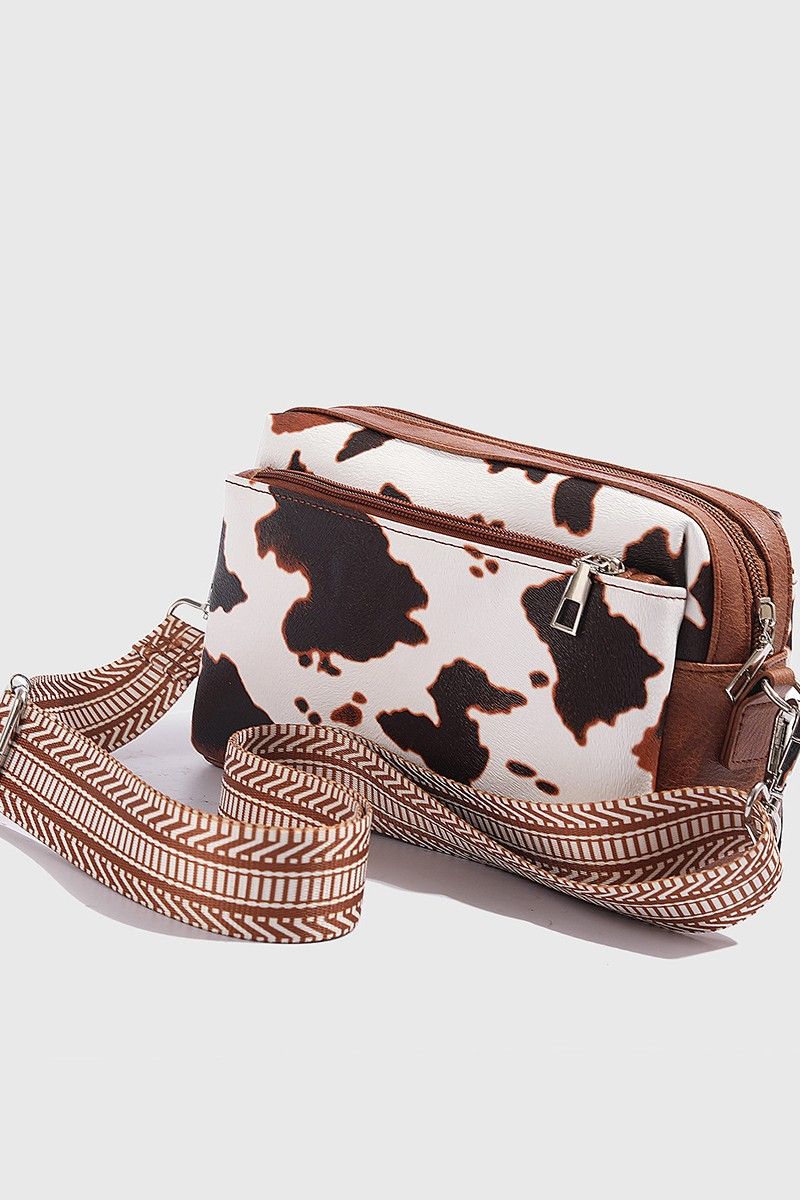ZENANA COW PURSE