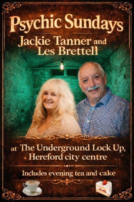 The Underground Lock Up - Psychic Sunday  -  24/05/2026 - £18 P/P