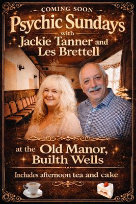 The Old Manor Psychic Saturday - 06/06/2026 - £18 P/P