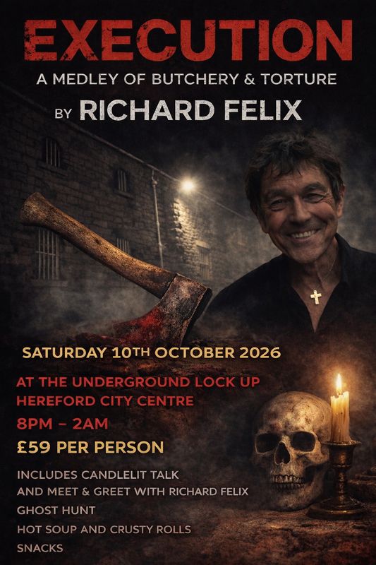 The Underground Lock Up Ghost Hunt  -  10 /10/2026 - £59 P/P
