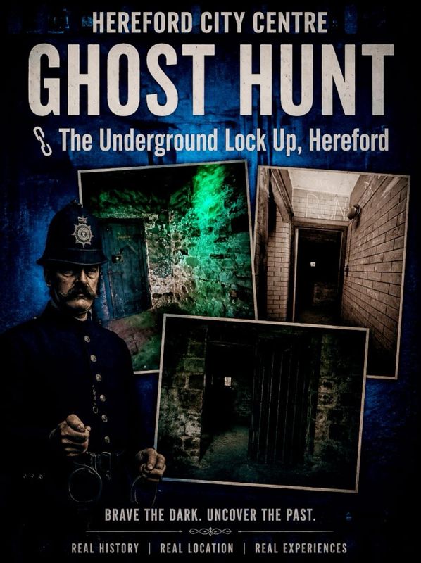 The Underground Lock Up Ghost Hunt  -  20/11/2026 - £30 P/P