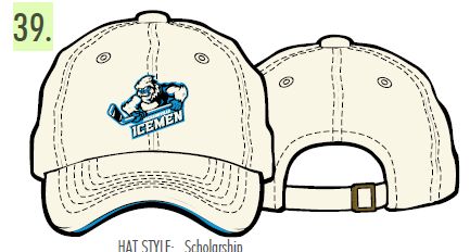Icemen Ivory Scholarship Hat