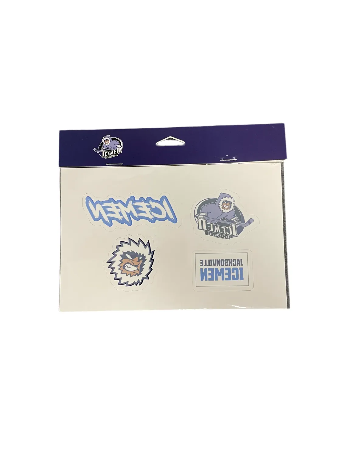 Jacksonville Icemen Face Decals