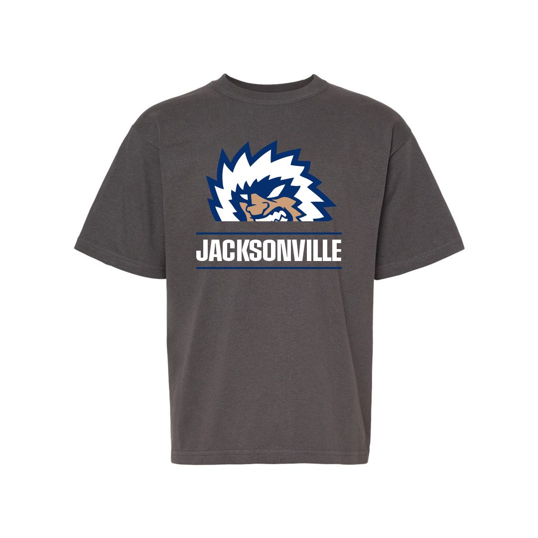 Jacksonville Icemen Gray 20 Preshrunk Cotton Tee