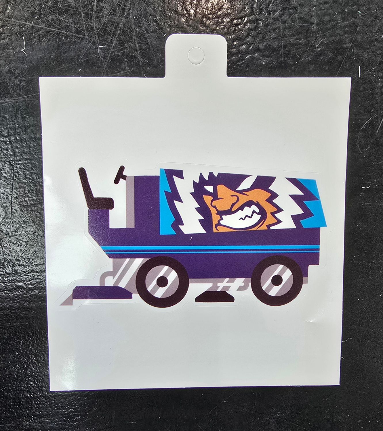 Jacksonville Icemen Ice Resurfacer Sticker
