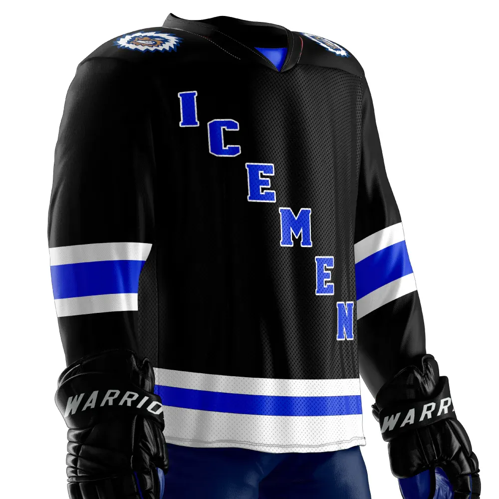 Jacksonville Icemen Black Alternate Replica Jersey