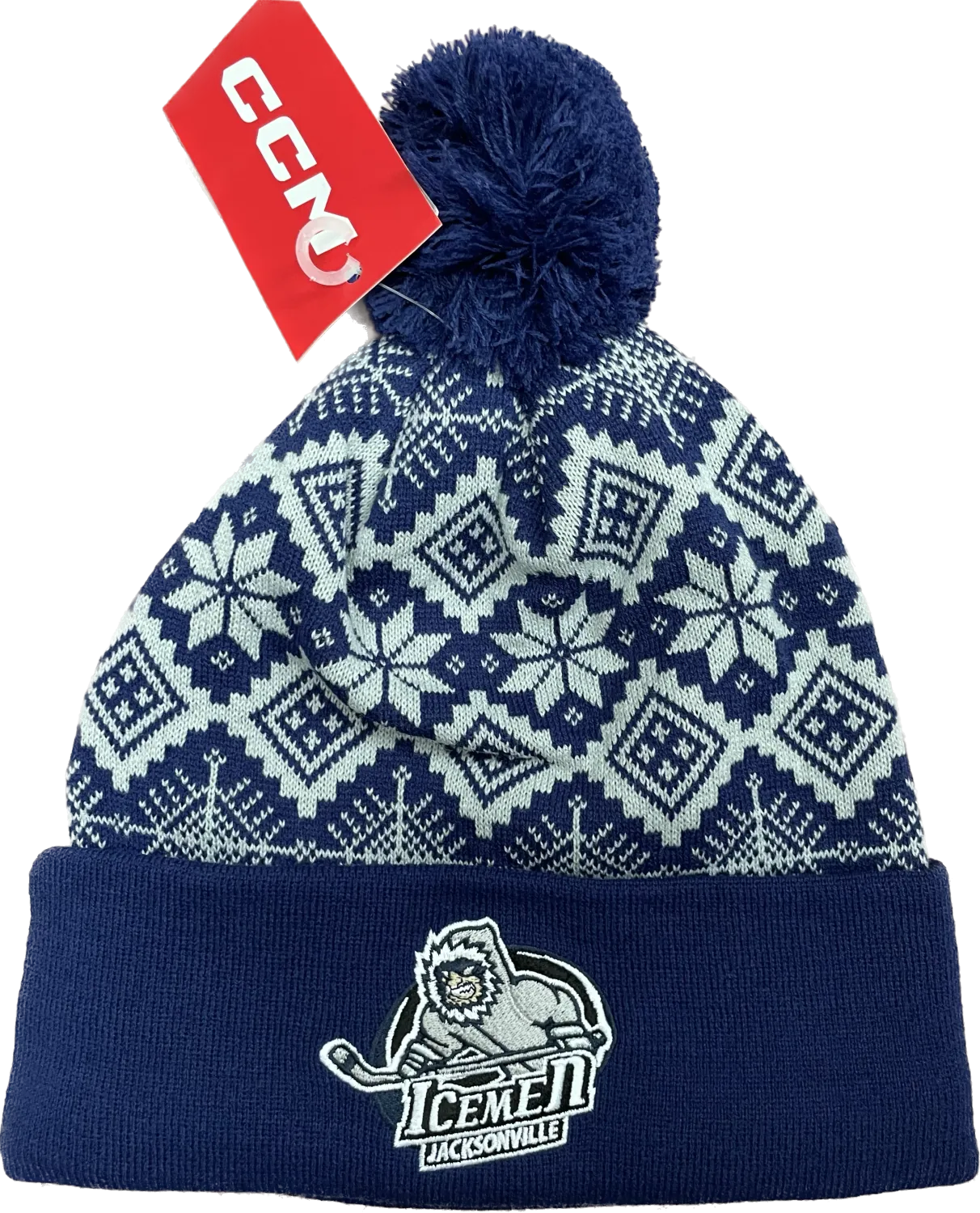 Jacksonville Icemen CCM Patterned Beanie