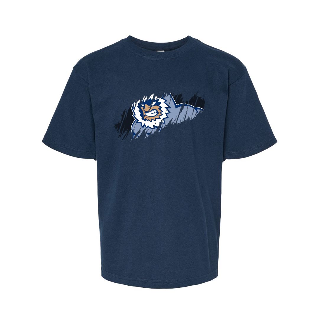 Jacksonville Icemen Navy 09 Preshrunk Cotton Tee