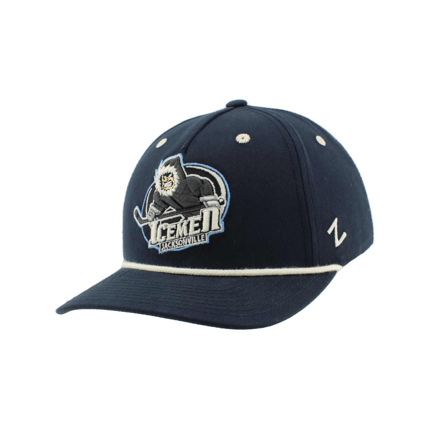 Jacksonville Icemen Memento Dk Navy Burrow Hat