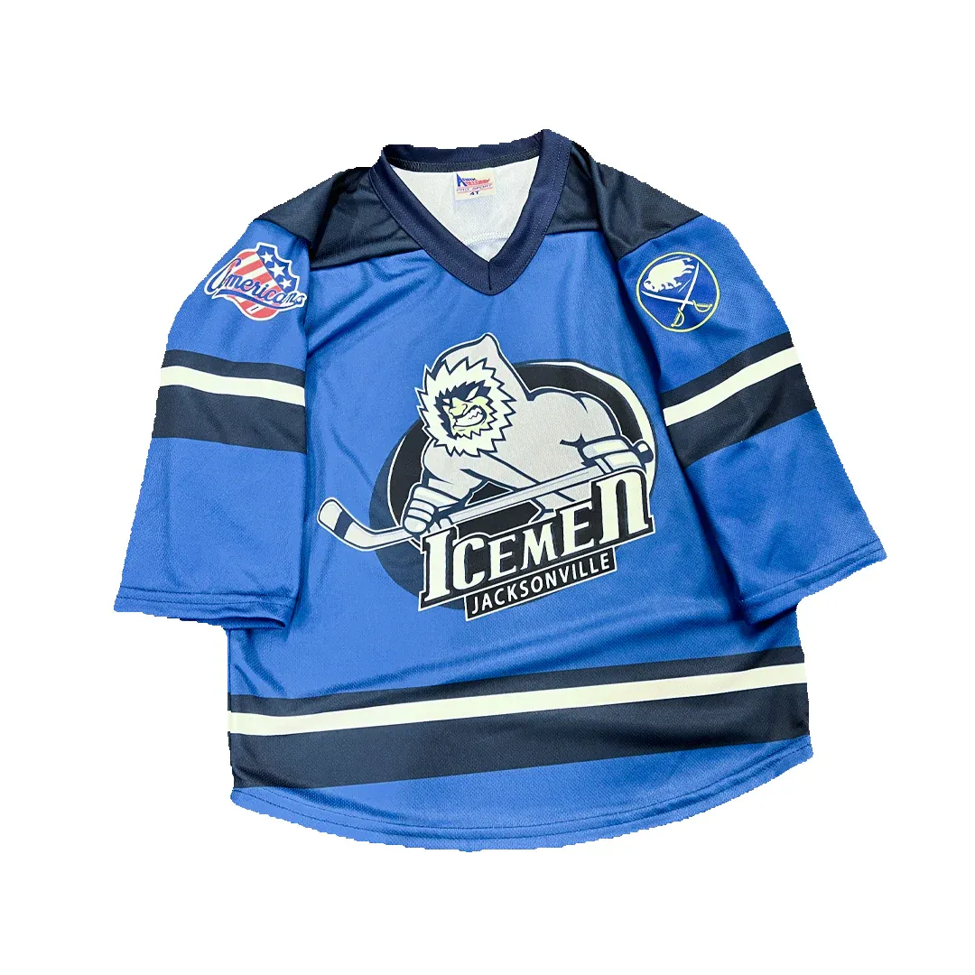 Jacksonville Icemen Blue Toddler Jersey