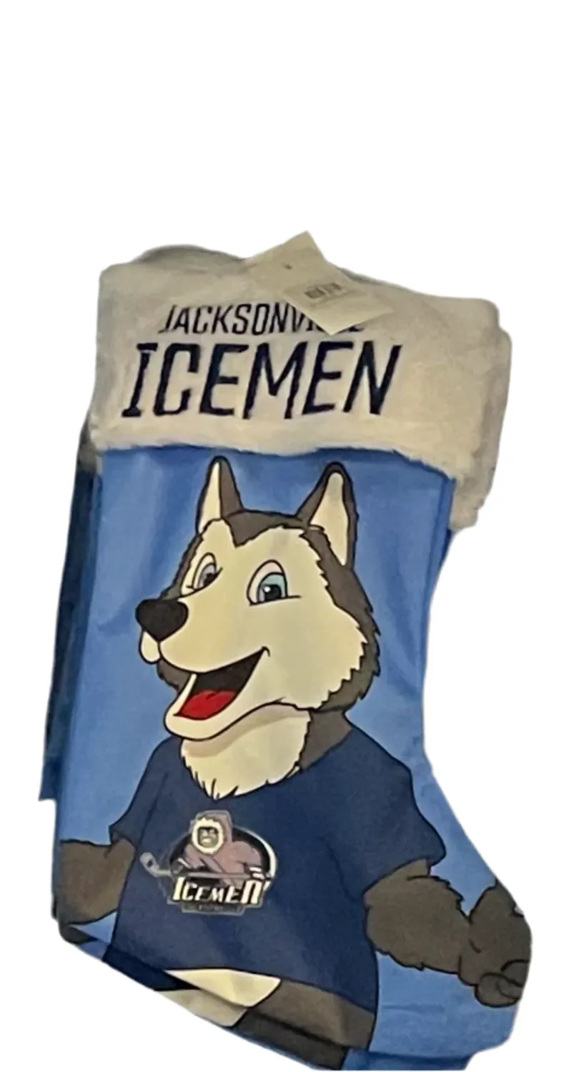 Jacksonville Icemen Plush Mascot Stocking