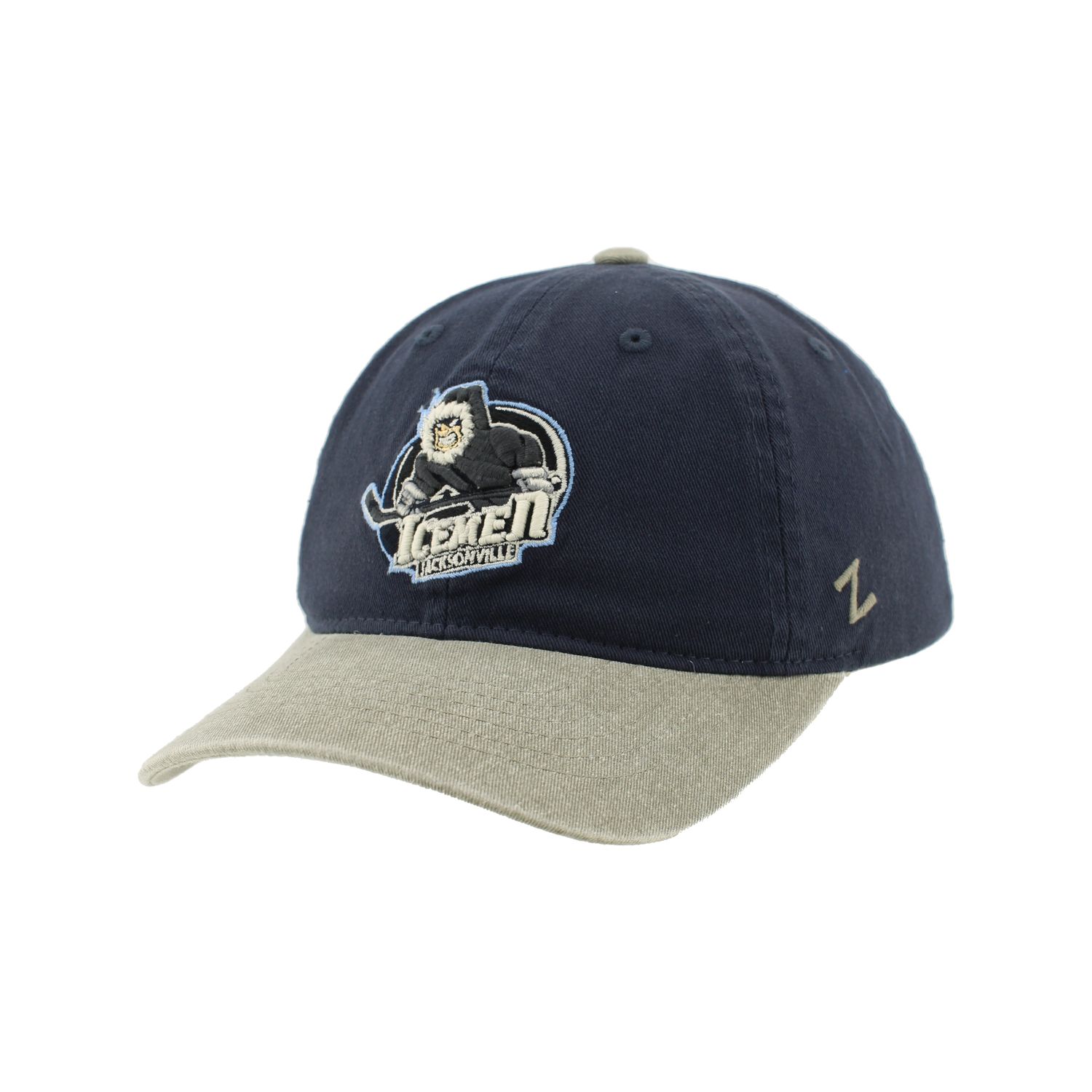 Jacksonville Icemen Tradition Dk Navy/Sand Mentor Hat