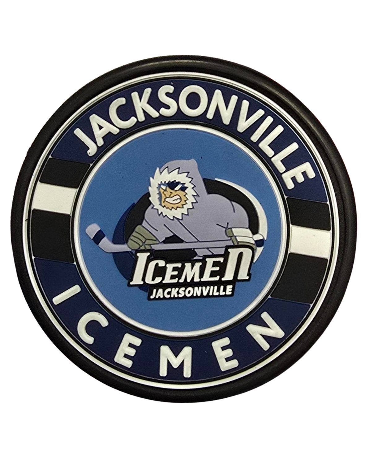 Jacksonville Icemen 3D PVC Insert Puck