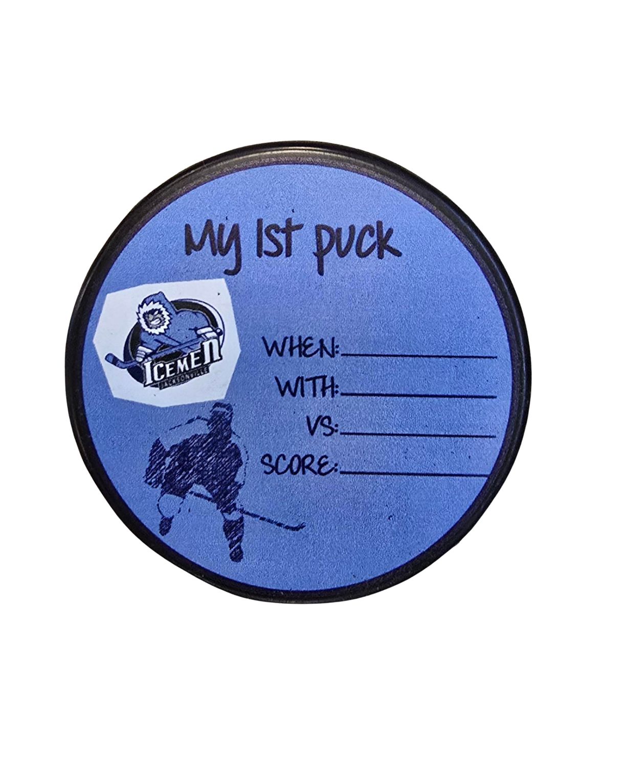 Jacksonville Icemen My 1st Puck
