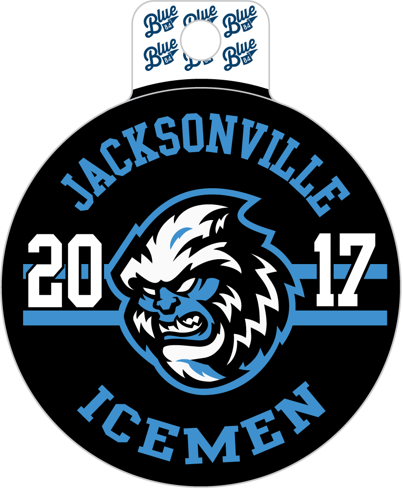 Icemen Attack Dog Sticker