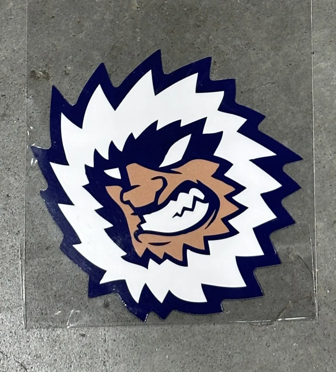 Jacksonville Icemen Secondary Logo Sticker